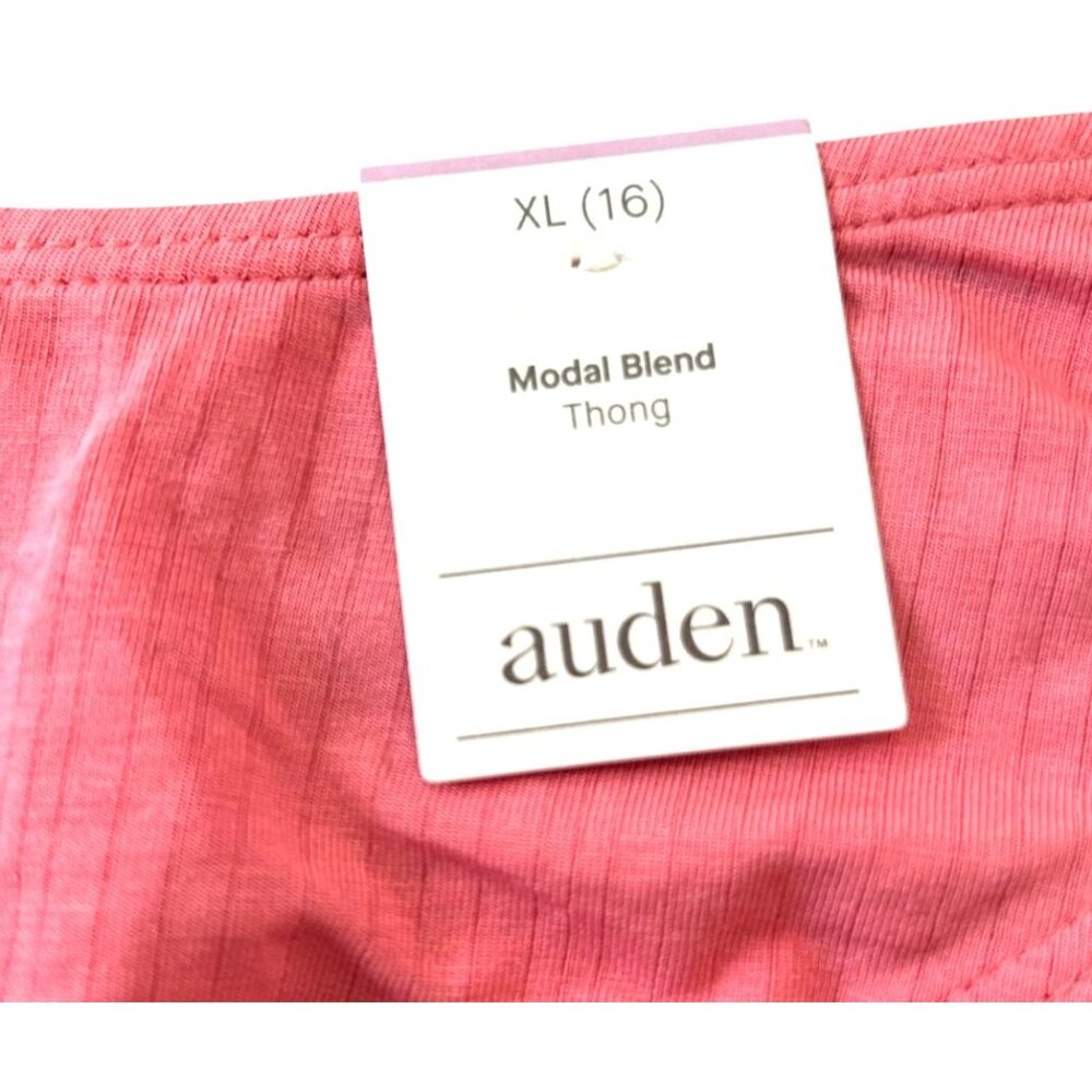 NWT Auden Modal Blend Pink Thong XL (16) - Picture 4 of 5